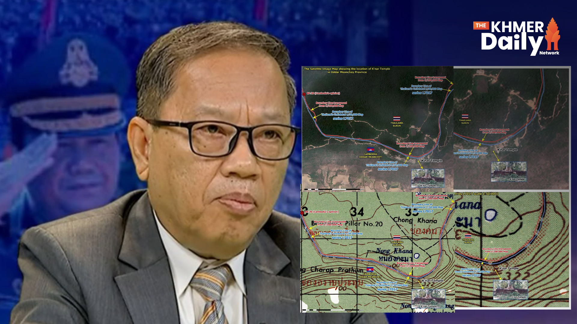Thailand's Own Map Debunks Its Border Claims, Confirms Khnar Temple to Cambodia