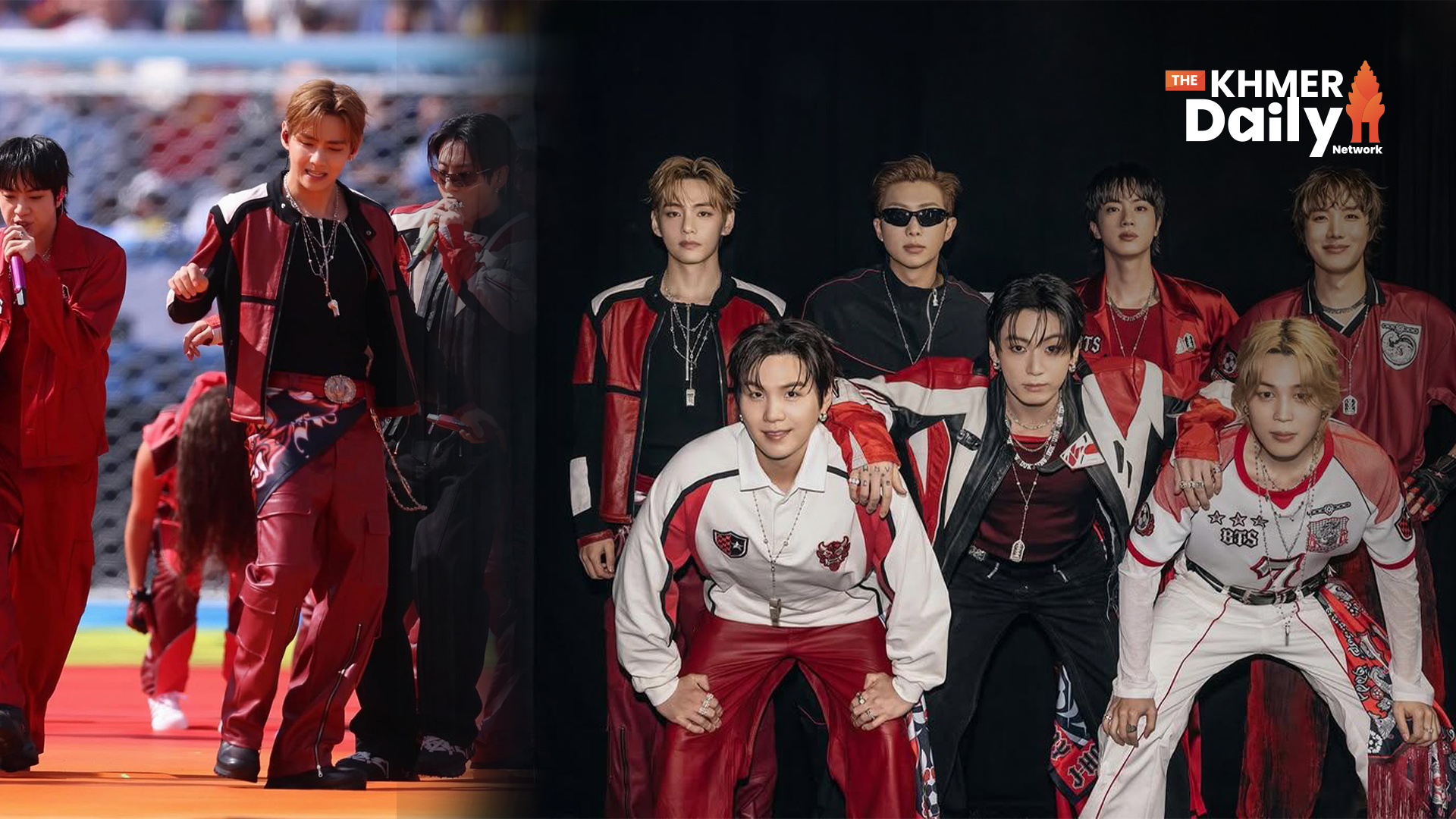 ក្រុមចម្រៀងបុរស BTS ដ៏ល្បីរបស់កូរ៉េ បង្កើតប្រវត្តិសាស្ត្រសម្តែងក្នុង Halftime Show នៃ FIFA World Cup 2026 ជាលើកដំបូង