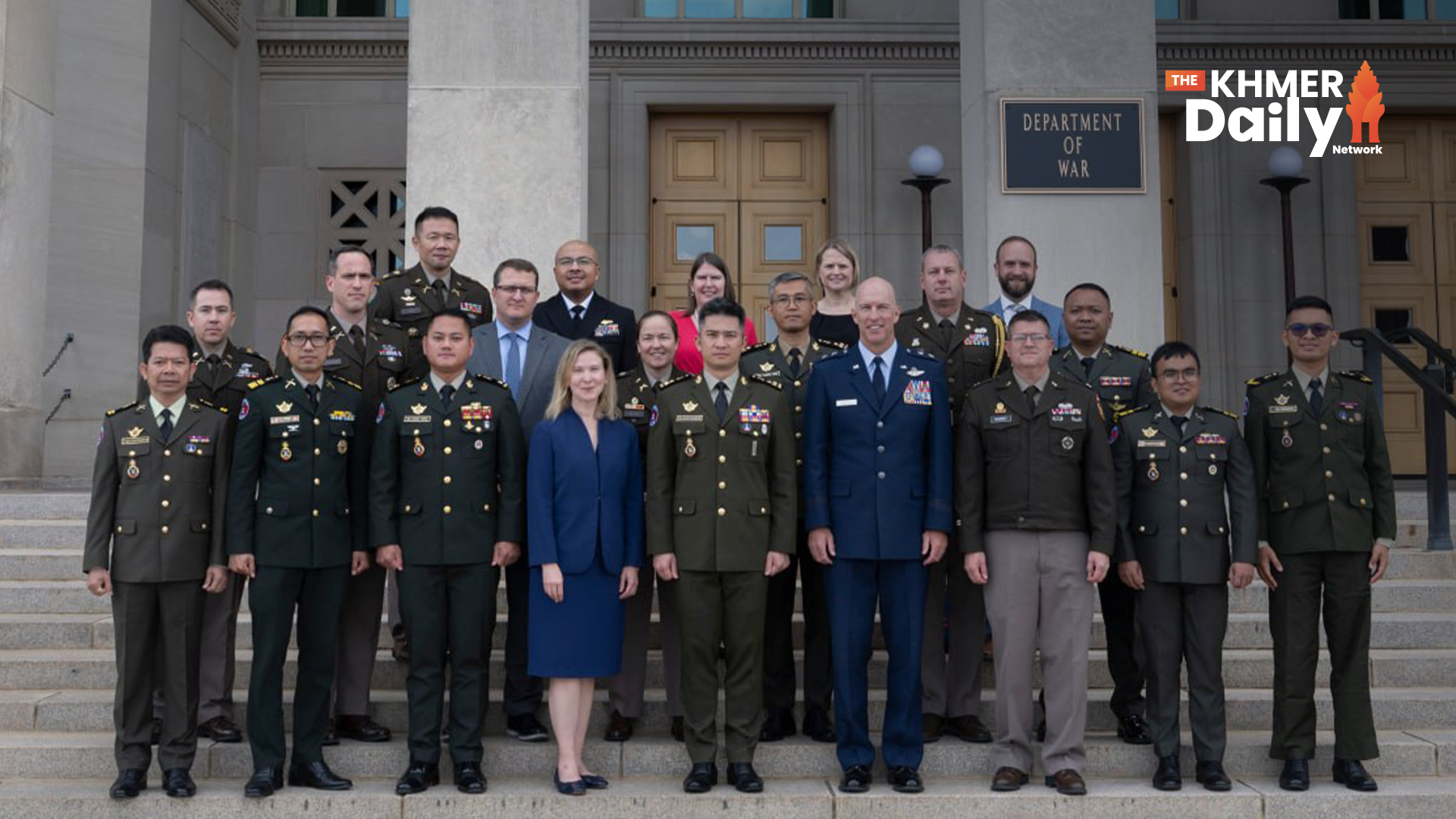Cambodia and US Hold 4th Defense Policy Dialogue in Washington