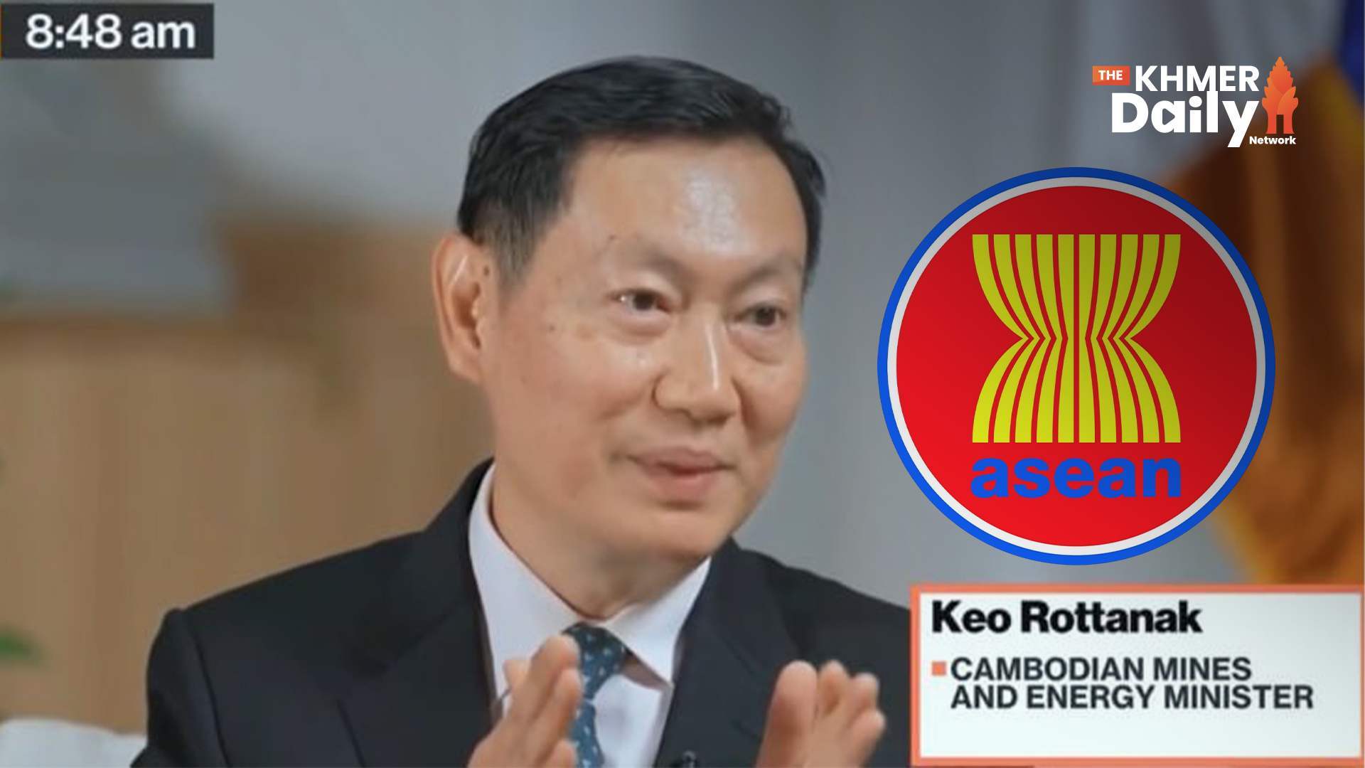 Energy Minister Keo Rottanak Reaffirms Support for ASEAN Power Grid