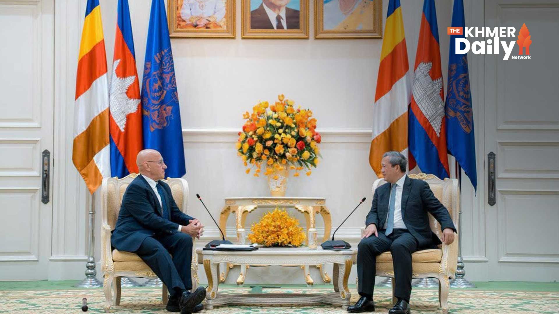 Prime Minister and UN Envoy Hold Constructive Talks on Human Rights and Border Displacement
