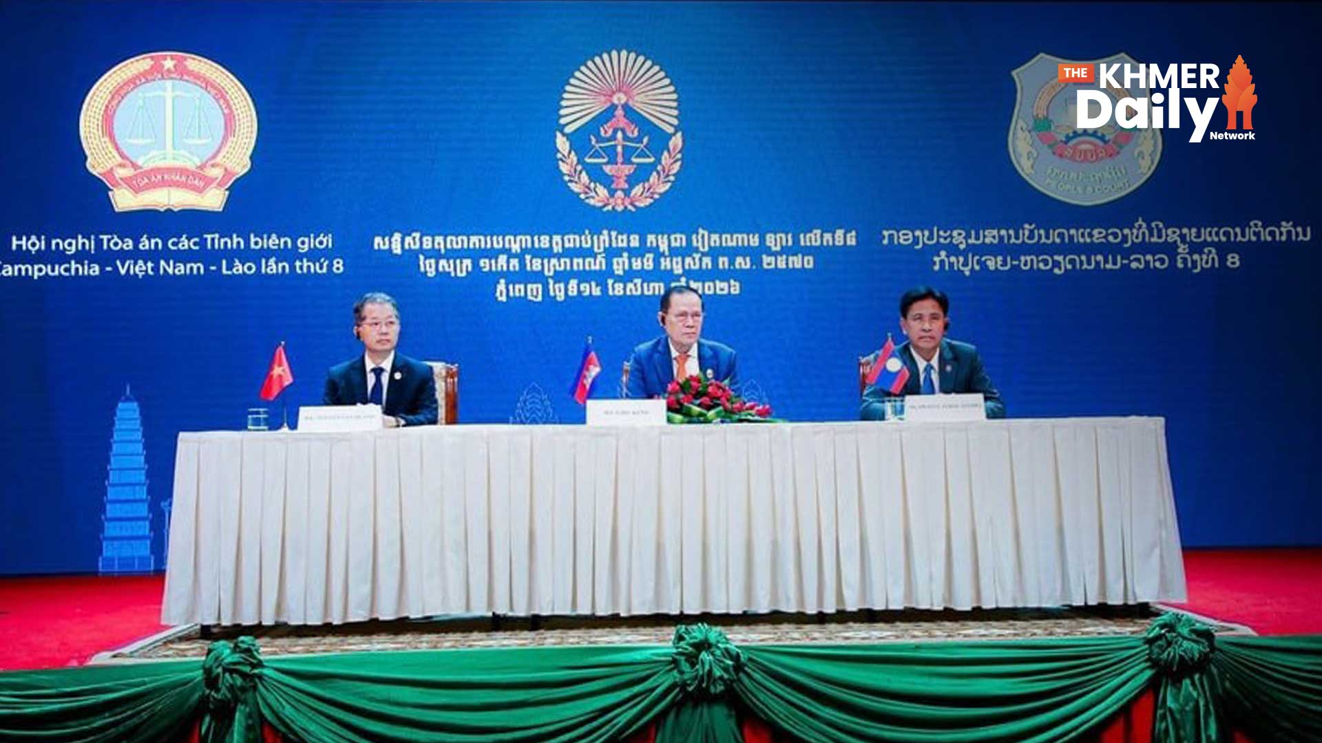 Cambodia, Vietnam, Laos Join Forces to Tackle Cross-Border Crime at 8th Judicial Summit