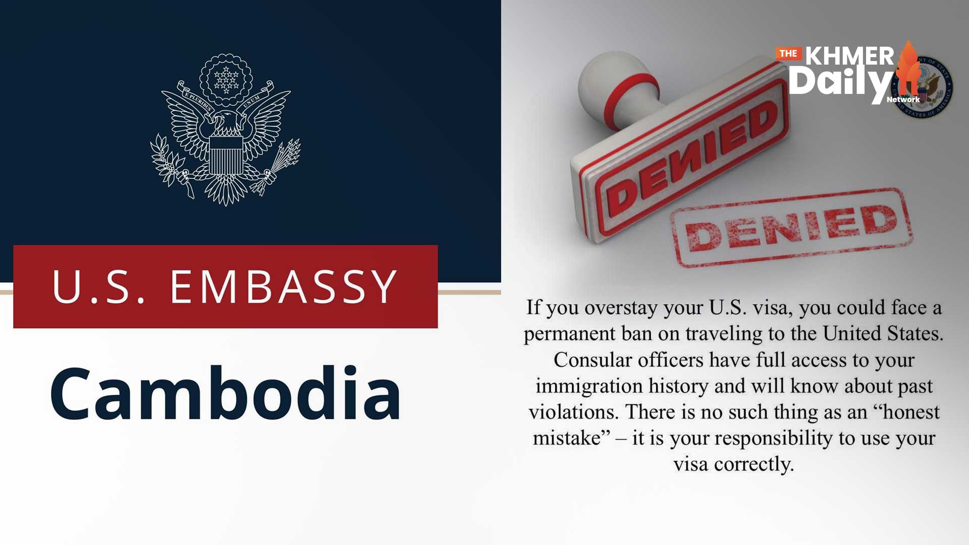 U.S. Embassy Warns: Visa Overstay Can Lead to Permanent Ban