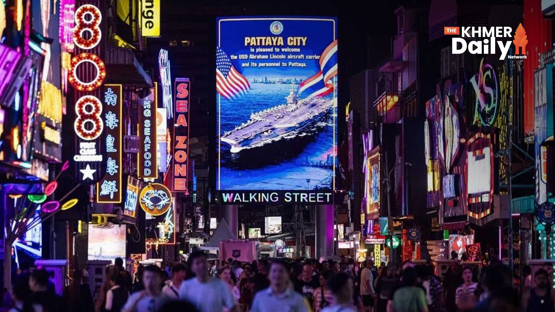 Two US Sailors in Custody After "Minor" Bar Fight During Pattaya Port Call