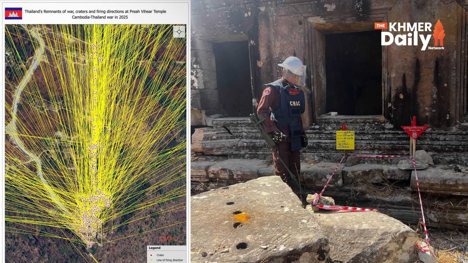 CMAC Director: UNESCO Report Confirms Severe Destruction of Preah Vihear Temple