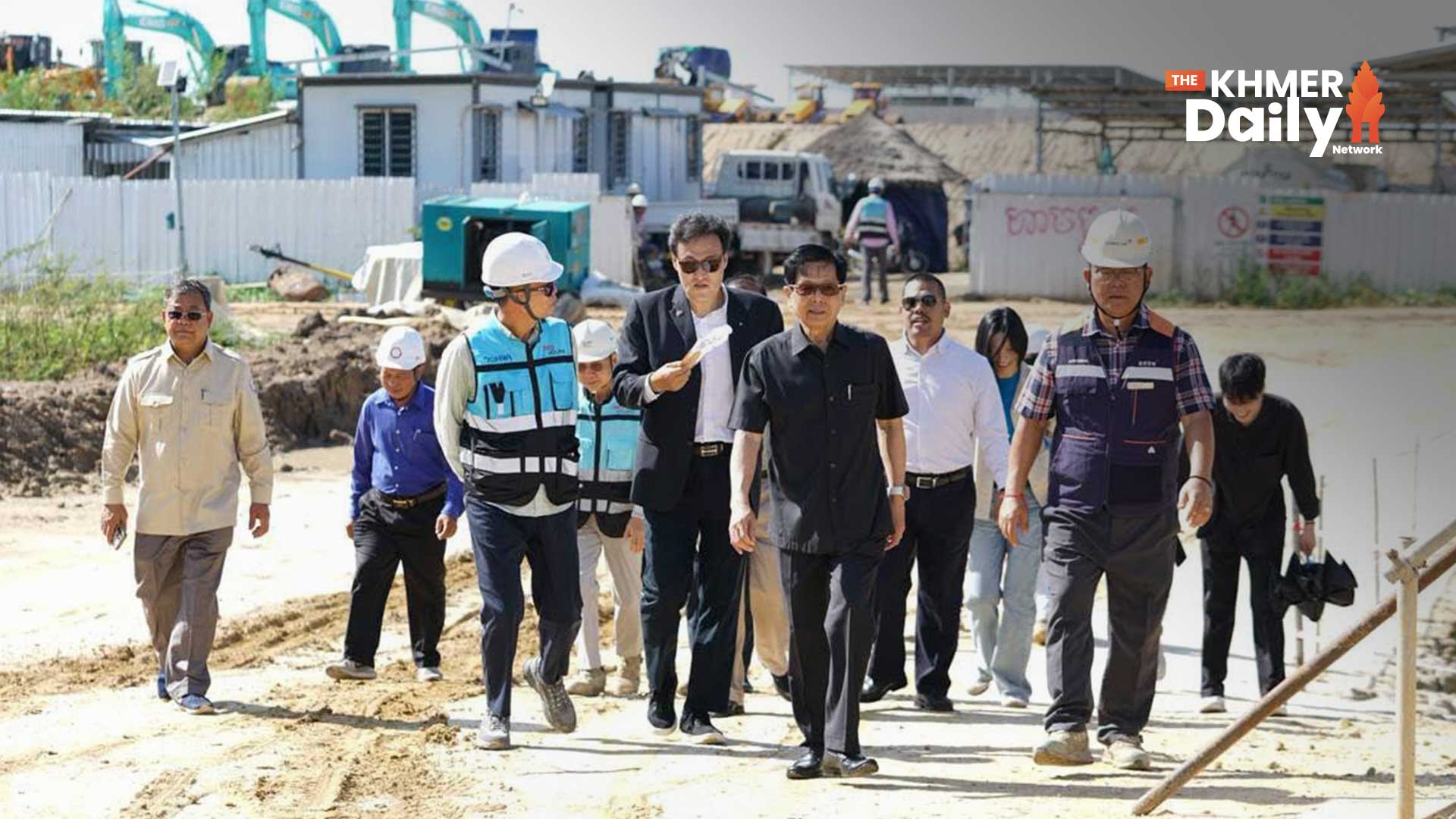 EDCF, MPWT Hold 4th Joint Monitoring of Ta Khmau Wastewater Project