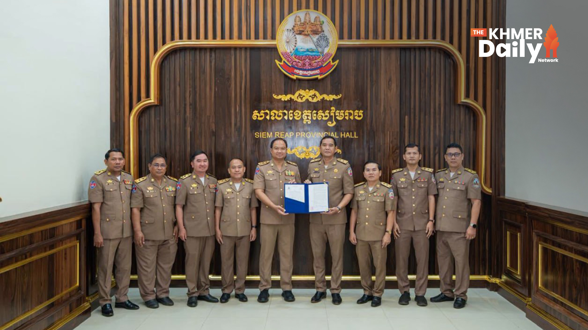 Siem Reap and Preah Vihear Sign Agreement to Adjust Administrative Boundaries