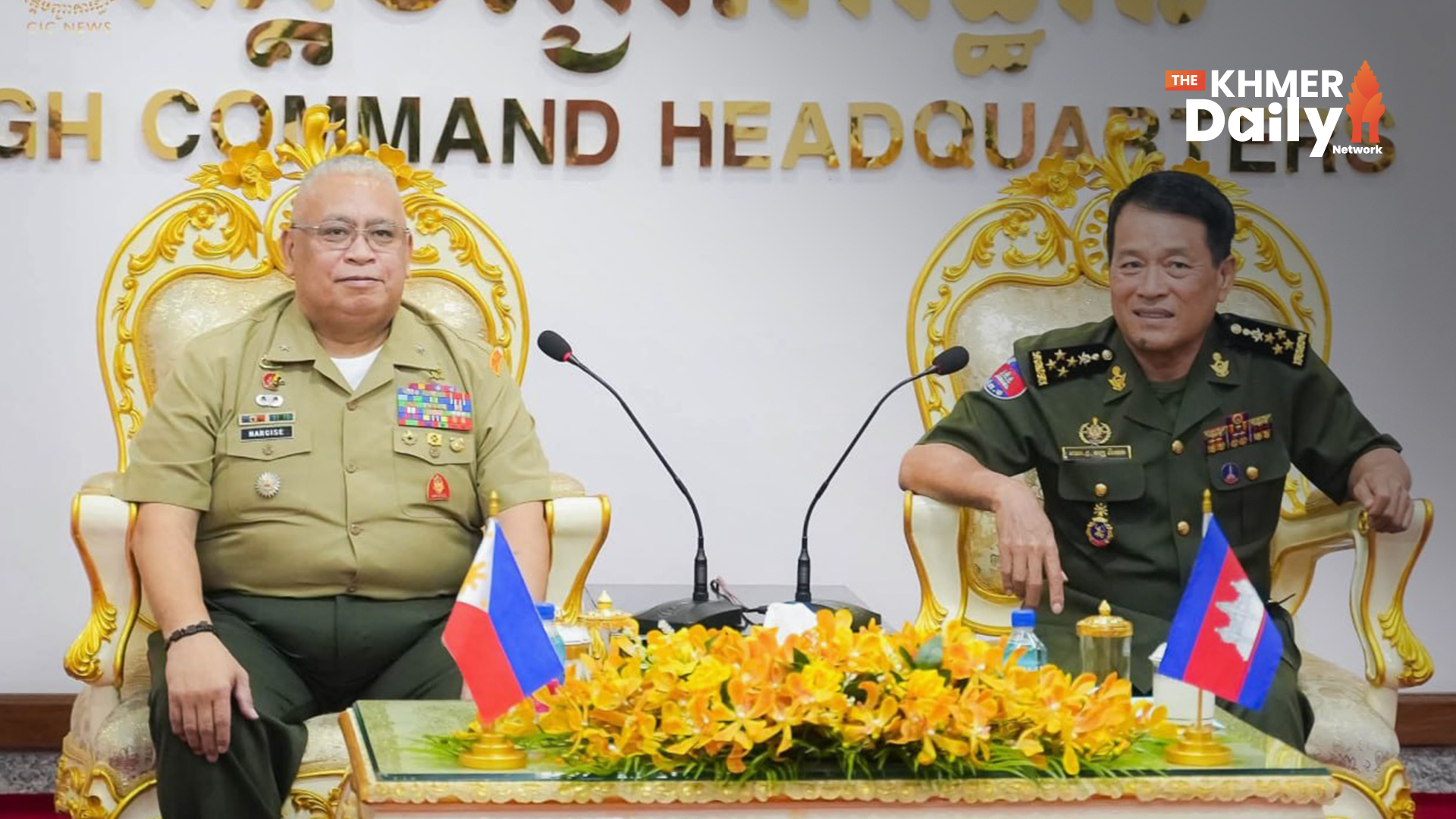 Philippine Army Delegation Visits Cambodia to Boost ASEAN Observer Team Mission