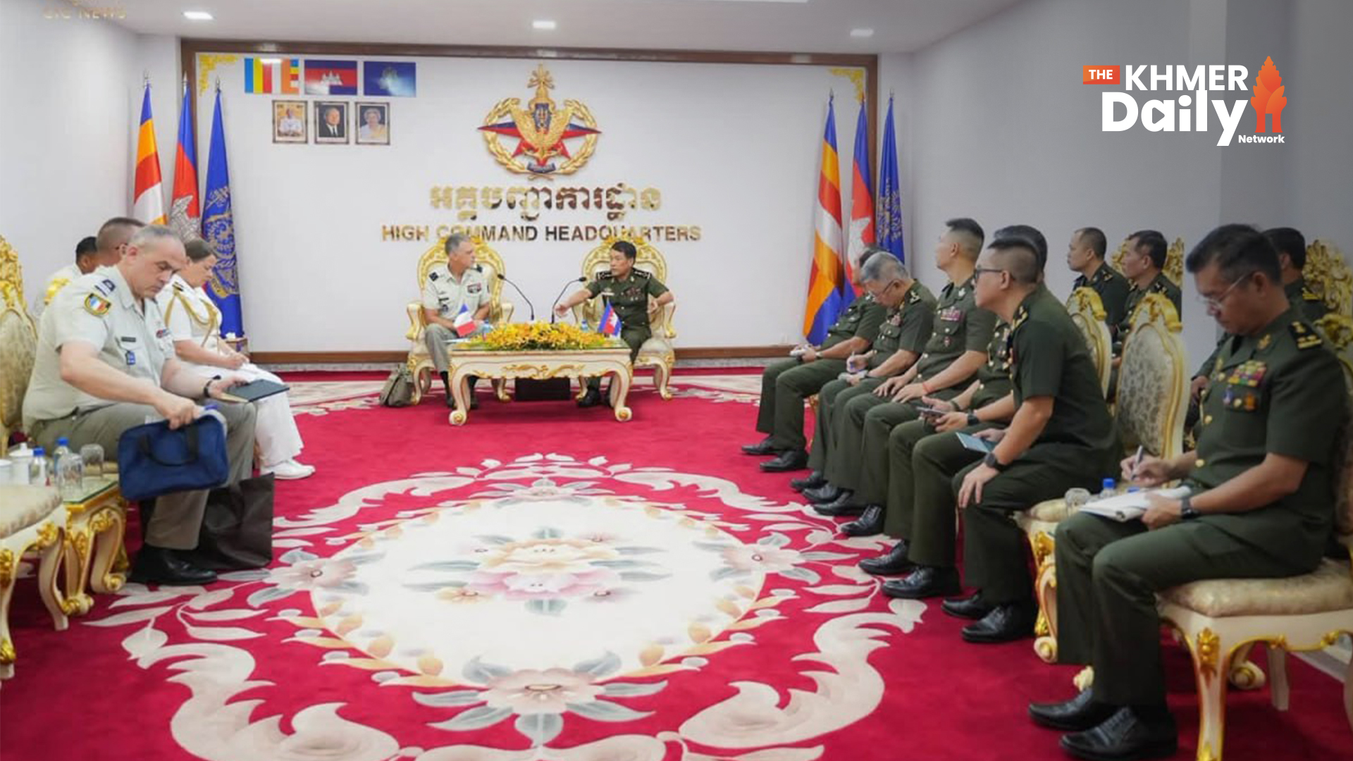 Cambodia Eyes Strategic Partnership with France as Military Ties Deepen