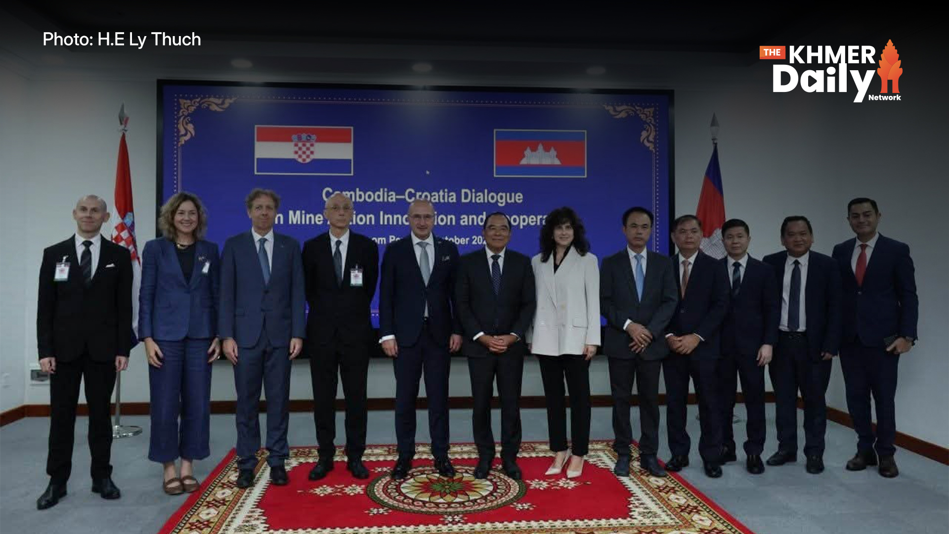 Cambodia, Croatia Strengthen Mine Action Cooperation at Phnom Penh Talks