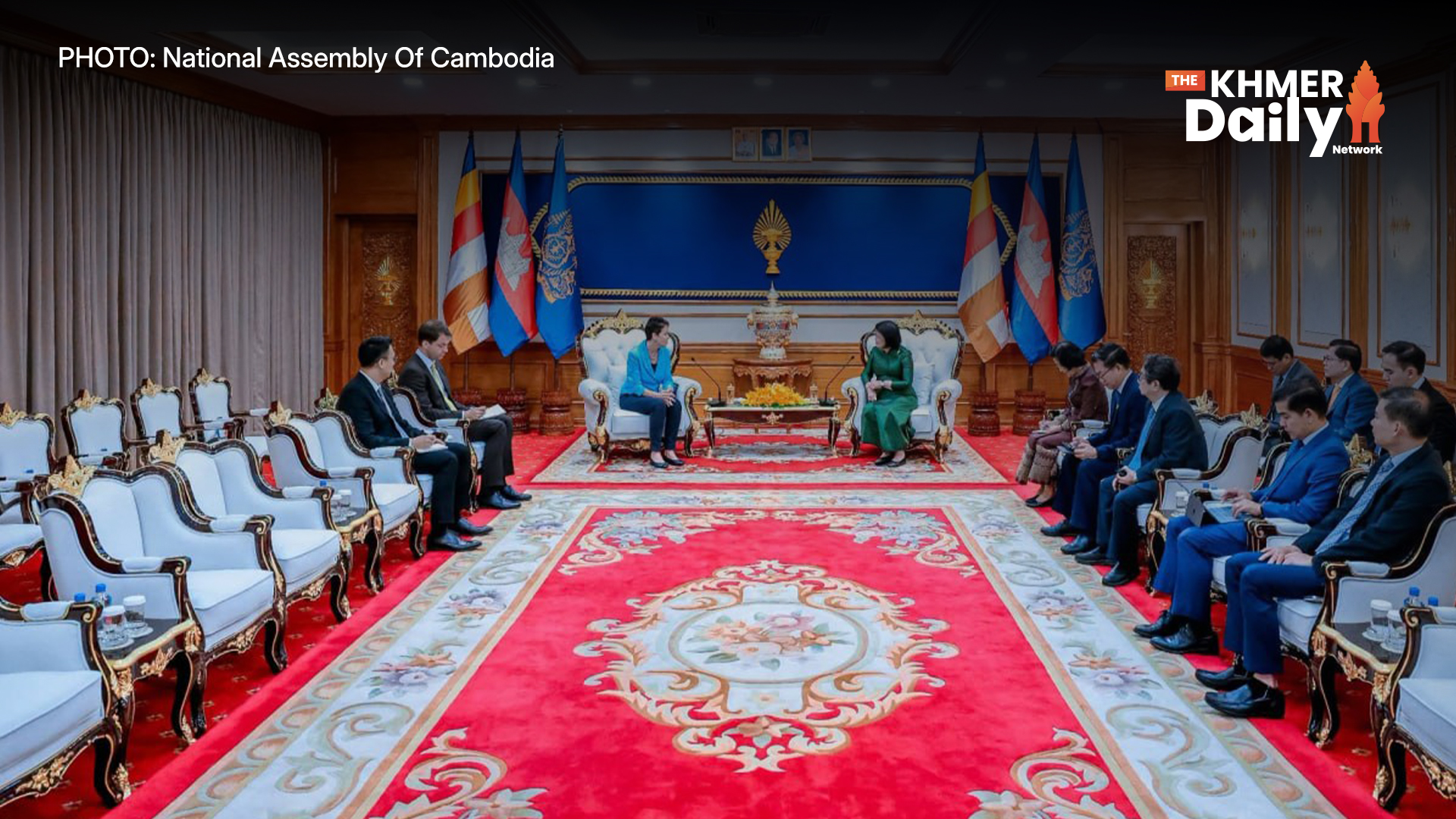 H.E. Khuon Sudary Urges German Investment, Reaffirms Peaceful Border Stance