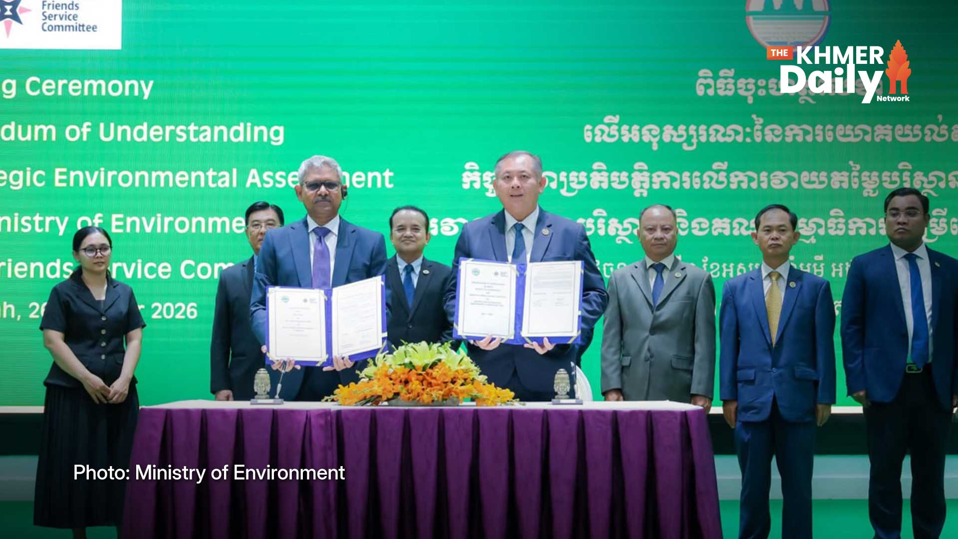 Environment Ministry, AFSC Partner to Advance Strategic Environmental Assessment in Cambodia