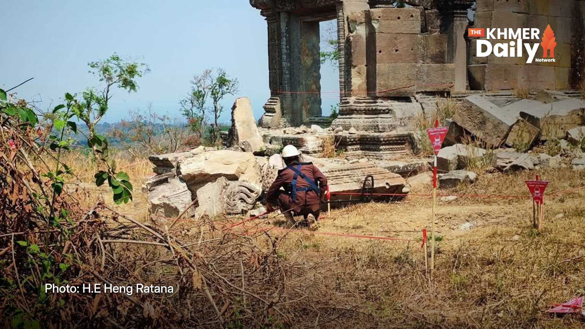 សហភាពអឺរ៉ុប ផ្តល់ជំនួយឥតសំណង ១.៦លានអឺរ៉ូ ដល់ CMAC និង APOPO រំដោះដីពីគ្រាប់បែកចង្កោម និងសំណល់យុទ្ធភណ្ឌសង្គ្រាមតាមព្រំដែន