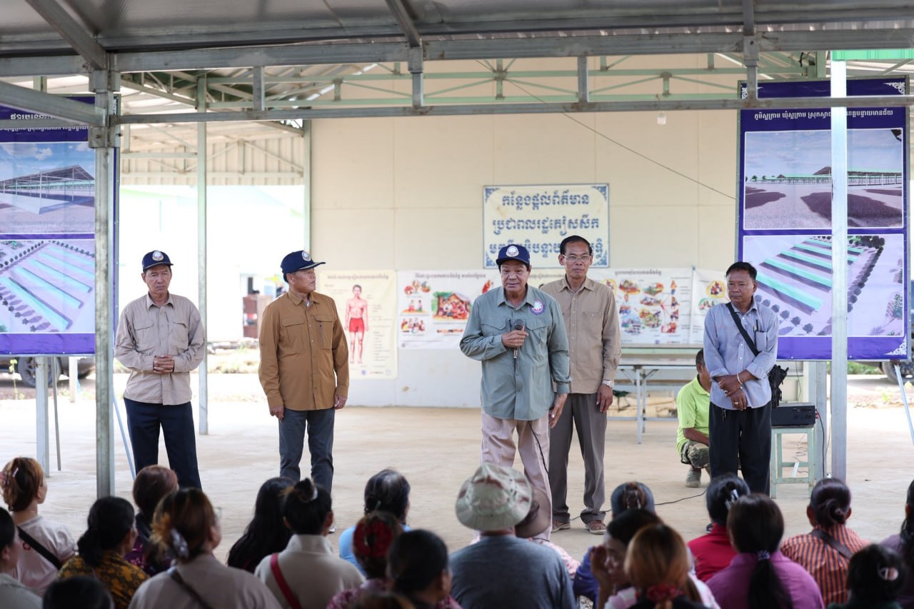 BANTEAY MEANCHEY – June 2, 2026 – The Royal Government has opened a temporary market in Svay Chek district to help more than 2,800 families displaced by the Thai invasion rebuild their livelihoods.