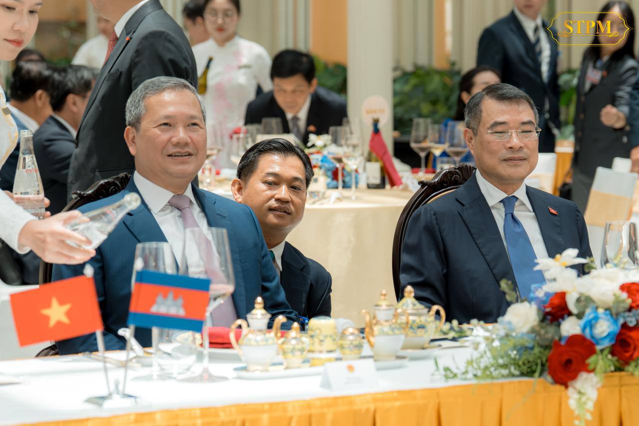 PM Hun Manet Attending an Official Reception hosted by His Excellency Le Minh Hung, Prime Minister of the Socialist Republic of Viet Nam on June 8,2026. (Photo: Samdech Thipadei Hun Manet, Prime Minister of Cambodia)