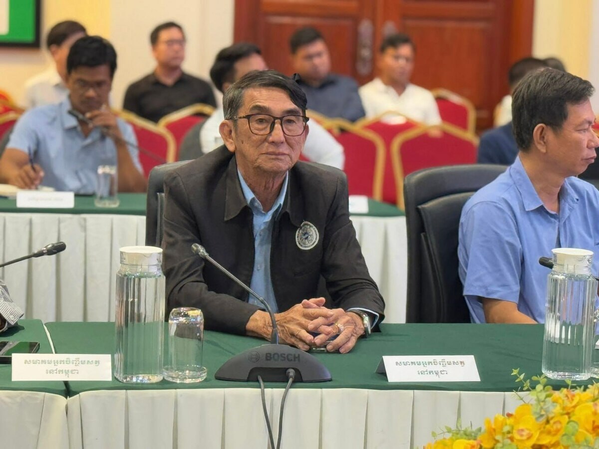 Mr. Srun Pov, President of the Cambodia Livestock Ranchers Association