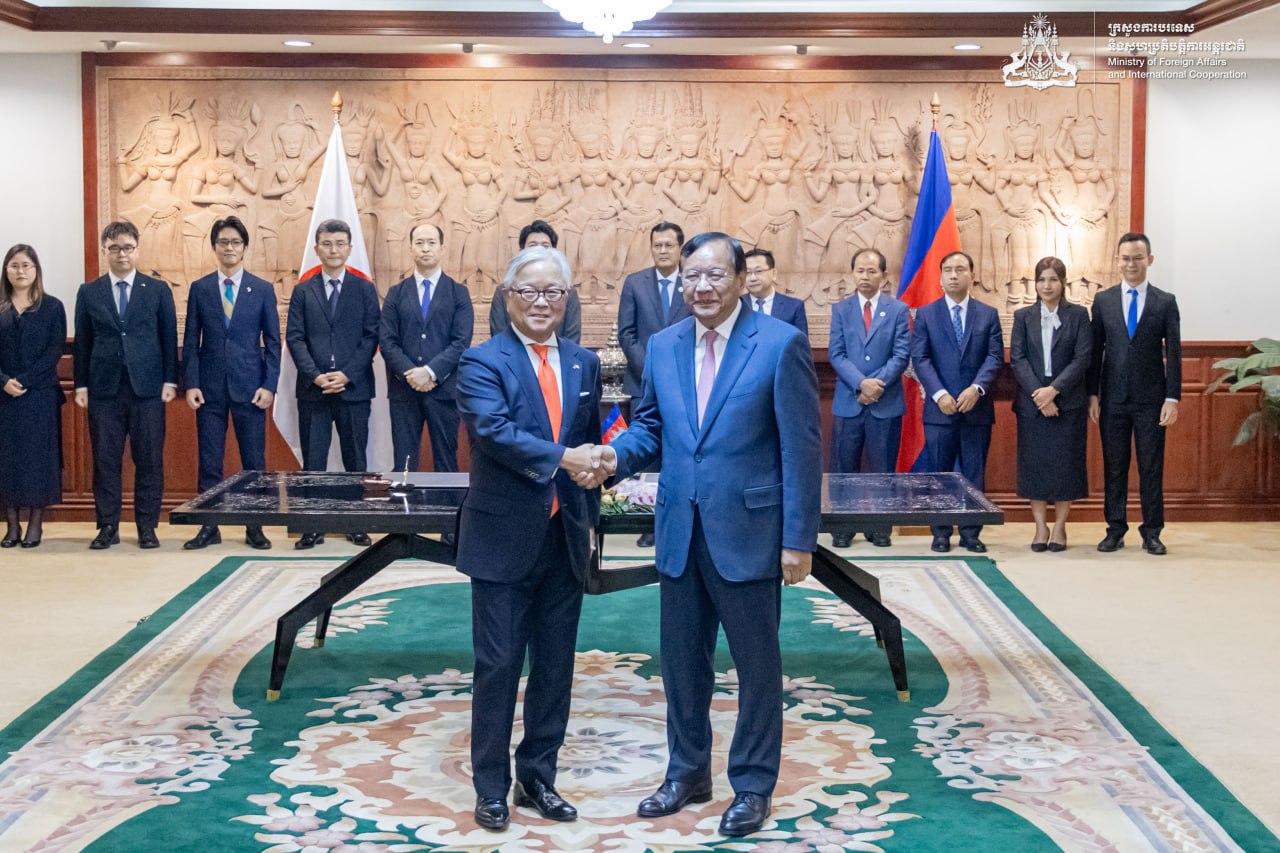 On the morning of June 22 at the Ministry of Foreign Affairs and International Cooperation | Photo Credit: MFAIC
