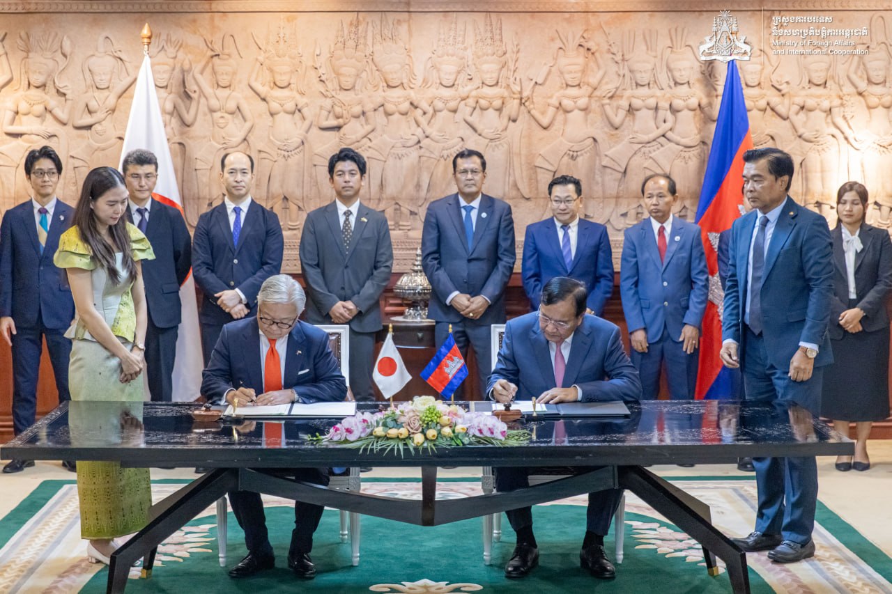 On the morning of June 22 at the Ministry of Foreign Affairs and International Cooperation | Photo Credit: MFAIC