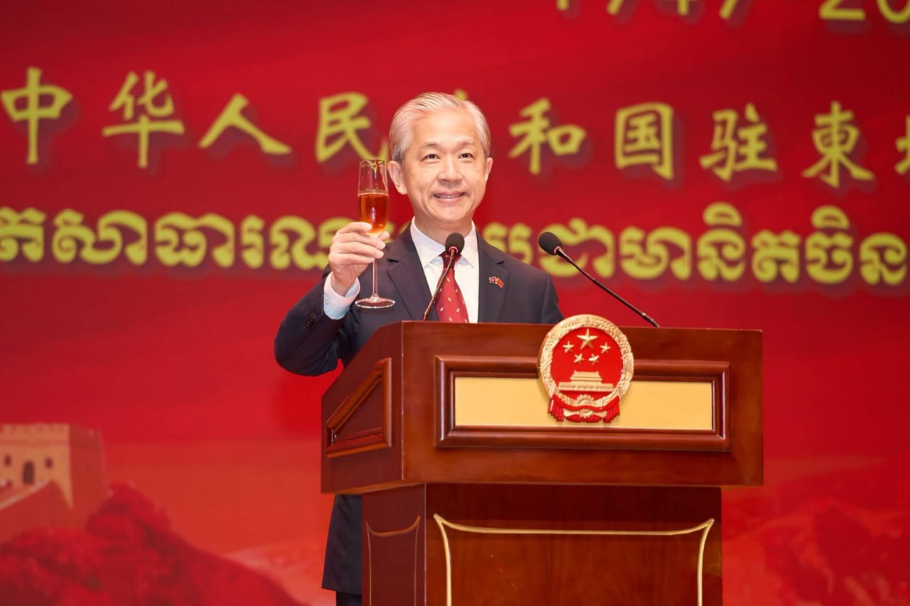 Photo: Wang Wenbin Chinese Ambassador to the Kingdom of Cambodia