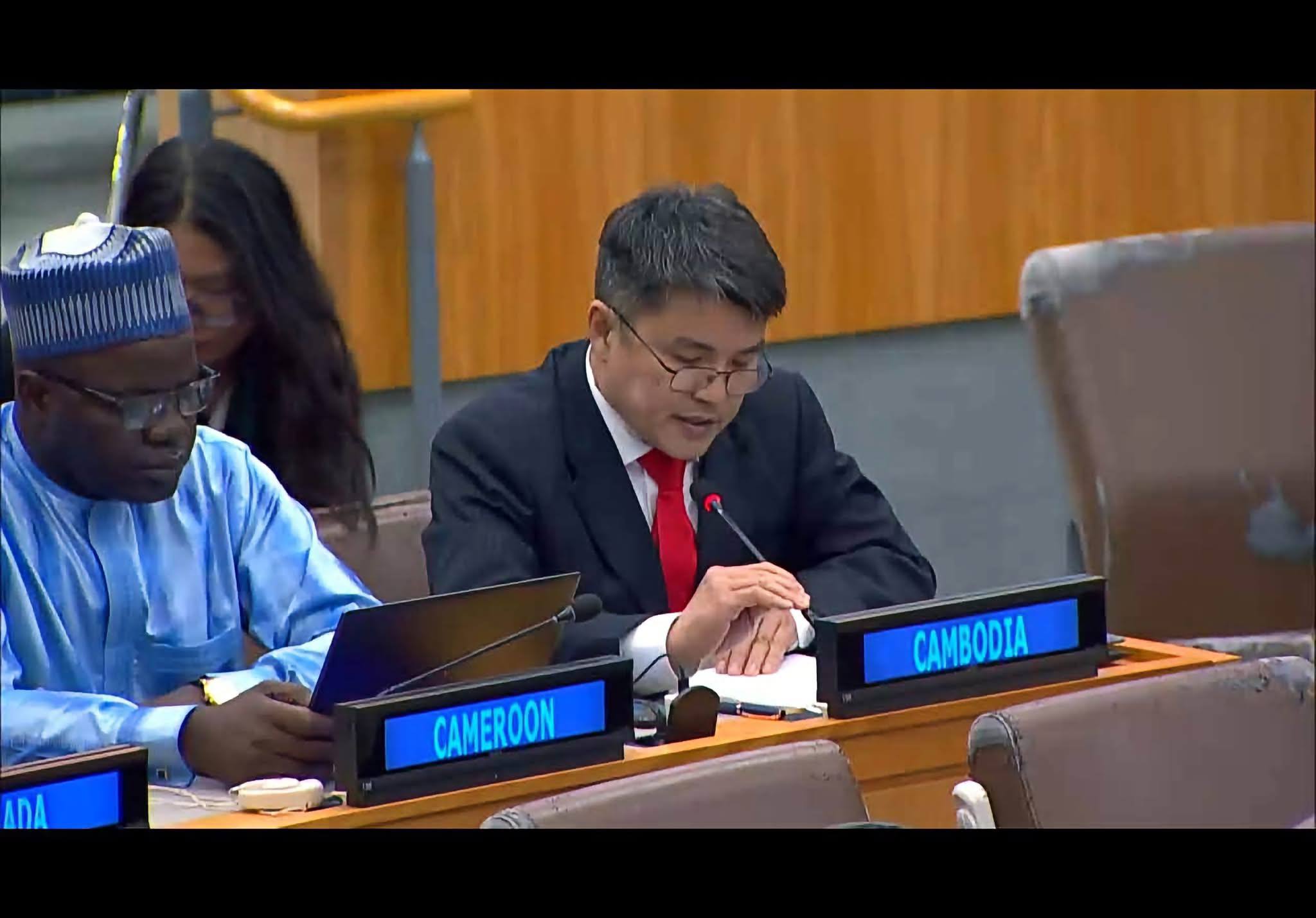 Photo: Permanent Mission of the Kingdom of Cambodia to the United Nations